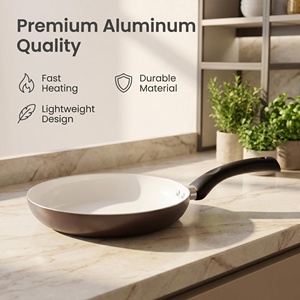 Hot Sales Kitchen Cookware Set Aluminum <strong>Pots</strong> with Non-Stick Ceramic Coating Custom Logo Heat Resistant for Home <strong>Cooking</strong> - Product Image 3