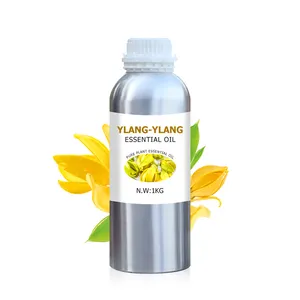 Provite etichetta Spa candele alla rinfusa olio essenziale di Ylang Ylang Aroma di aromaterapia prodotti per la cura della pelle naturale per la cura dei capelli fragranza
