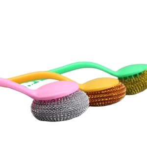 Brosse de nettoyage en matériau PET, solide et durable, <span class=keywords><strong>avec</strong></span> poignée, <span class=keywords><strong>peut</strong></span> remplacer les produits de cuisine - Product Image 3