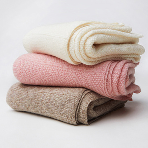 Sang Trọng Soild Màu Dày Ấm Áp Mềm Đồng Bằng Phong Cách Khăn Choàng Chăn <span class=keywords><strong>Hijabs</strong></span> Mùa Đông Biểu Tượng Tùy Chỉnh Len Cashmere Khăn Phụ Nữ Pashmina - Product Image 1