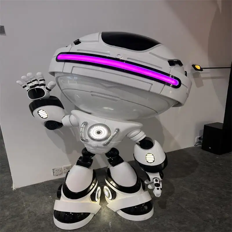 로봇 바 KTV 주점 레스토랑 대형 소프트 장식 마루에서 천장까지 야광 장식 조각