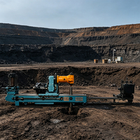 Foreuse hydraulique complète sur chenilles |   75 kW max. Profondeur 500 m |   Électrique 380V |   Machine de carottage pour l'exploration géologique et l'exploitation minière |   JZ