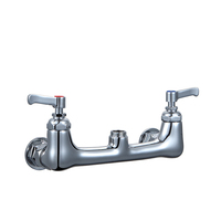 Robinet de cuisine commercial de haut rang-Pulvérisateur extractible monté sur le pont robuste Robinet d'eau en laiton durable pour restaurant