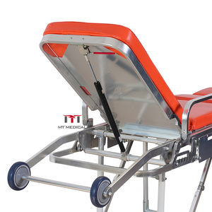 MT medis dilipat tandu Convertible untuk kursi, kursi pasien kursi roda paduan aluminium Foldaway tandu ambulans - Product Image 6
