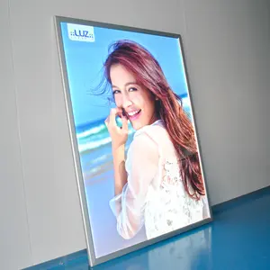 Aluminum Clip-on Frame LED Display Board Price Poster Board Snap Frame Light Box