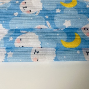 Wholesale Hot Selling Custom Design Printed Jersey Polyester Spandex Stretch Rib Knit Fabric for <strong>Garmant</strong> - Product Image 3