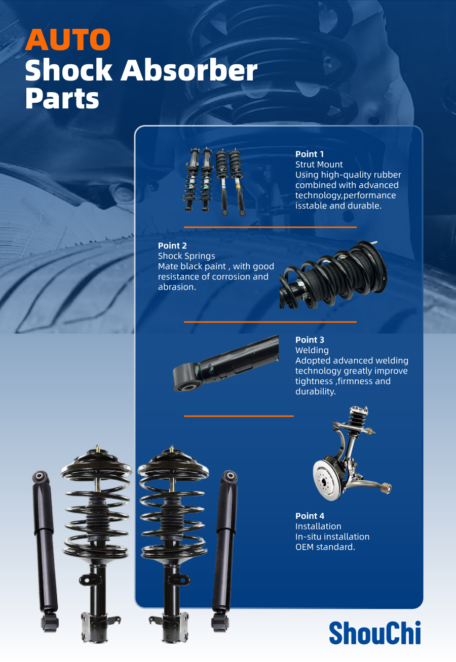 Shouchi 343295 Shock Absorbers for Toyota YARIS/VITZ/ECHO