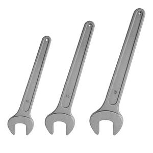 ประแจปากตายแบบปลายเปิด Tuosen ขนาด 55 มม. เมตริก เหล็กกล้าคาร์บอนสูง เกรดอุตสาหกรรม สีเทา - Product Image 4