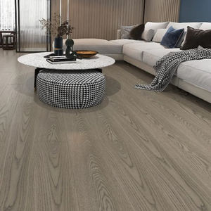 Vente en gros d'usine Ac3 Ac4 Ac5 Click HDF 8mm 10mm 12mm d'épaisseur Chêne gris <span class=keywords><strong>foncé</strong></span> blanc Revêtement de sol <span class=keywords><strong>stratifié</strong></span> en bois imperméable - Product Image 5