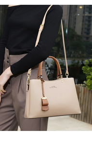 Sacs à main de luxe grande capacité en cuir pour femmes, sacs fourre-tout et sacs à bandoulière personnalisés, vente en gros d'usine, nouveaux modèles - Product Image 3