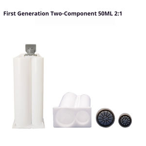 50ml 2:1 adesivo a 1:1 bicomponente 10:1AB colla epossidica pistola mista tubo di plastica universale cartuccia colla con Putter - Product Image 3