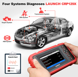 Công Cụ Chẩn Đoán Launch CRP129X OBD2 4, Thiết Lập Lại Hệ Thống Máy Quét Dầu/EPB/SAS/TPMS/Dịch Vụ Bướm Ga/AutoVIN - Product Image 3