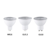 Projecteurs LED sans scintillement 7W non dimmables IP65 GU5.3 MR16 E27 GU10 pour usage extérieur, maison, magasin, usage commercial 220V 110V