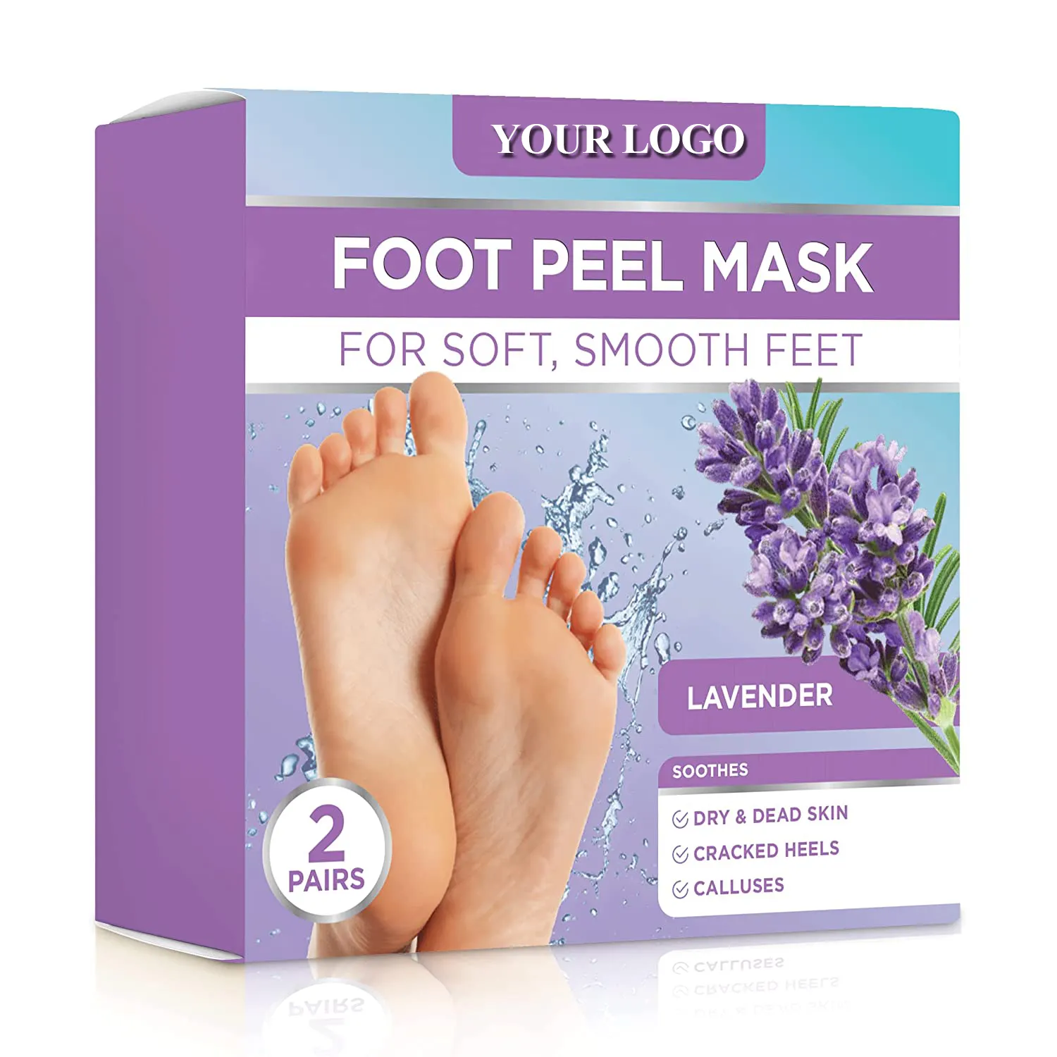 Natural Peach lavender peel Moisturizing Foot Pack skin care nourish Whitening foot cream Exfoliating Skin rejuvenation foot ma