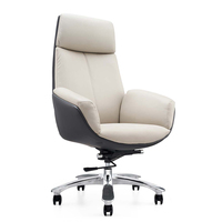 6736A – chaise de bureau pivotante en cuir pu, chaise de bureau en cuir pu, chaise de bureau de direction, chaise de bureau