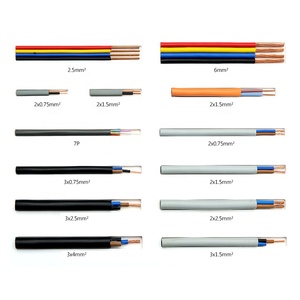 Cavo a 3 4 5 Conduttori 2.5mm 4mm Giallo Nero <span class=keywords><strong>Bianco</strong></span> in <span class=keywords><strong>Rame</strong></span> - Product Image 1