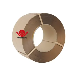 Eco-friendly 12mm Kraft Paper Strapping Tape for Machine Packing Adhesive Tape