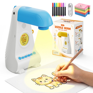 Projecteur d'art sans écran pour enfants, machine à dessiner intelligente LED, ensemble d'activités de traçage et de dessin, jouet éducatif pour garçons et filles - Product Image 1