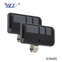 Télécommande RF d'apprentissage élégante pour portail YET2156 433 MHz avec support à clip dorsal