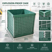 Mur de soutènement en gabions, panneaux en fil de fer galvanisé soudé et découpé sur mesure pour la protection, cadre rigide sur mesure, commande d'échantillon