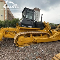 Bulldozer Shantui SD22 d'occasion en bon état, moteur Cummins NT855C280, matériel de construction d'occasion prêt à être expédié
