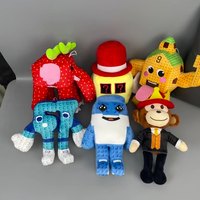 Nouveau style : Peluche Jandel 'Steal a Brainrot' – Jouet en peluche doux et porte-clés