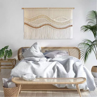 Meilleures ventes : Décoration murale en macramé tissé à la main style bohème, designs d'art pour la maison, décoration murale pour le salon