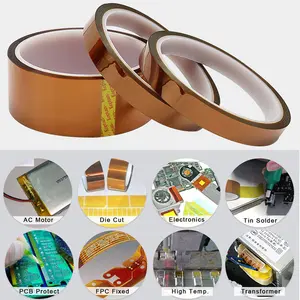 China Brand Tape Self Adhesive Thermal Resistance Mylar Polyimide Tape For Guitar Electric