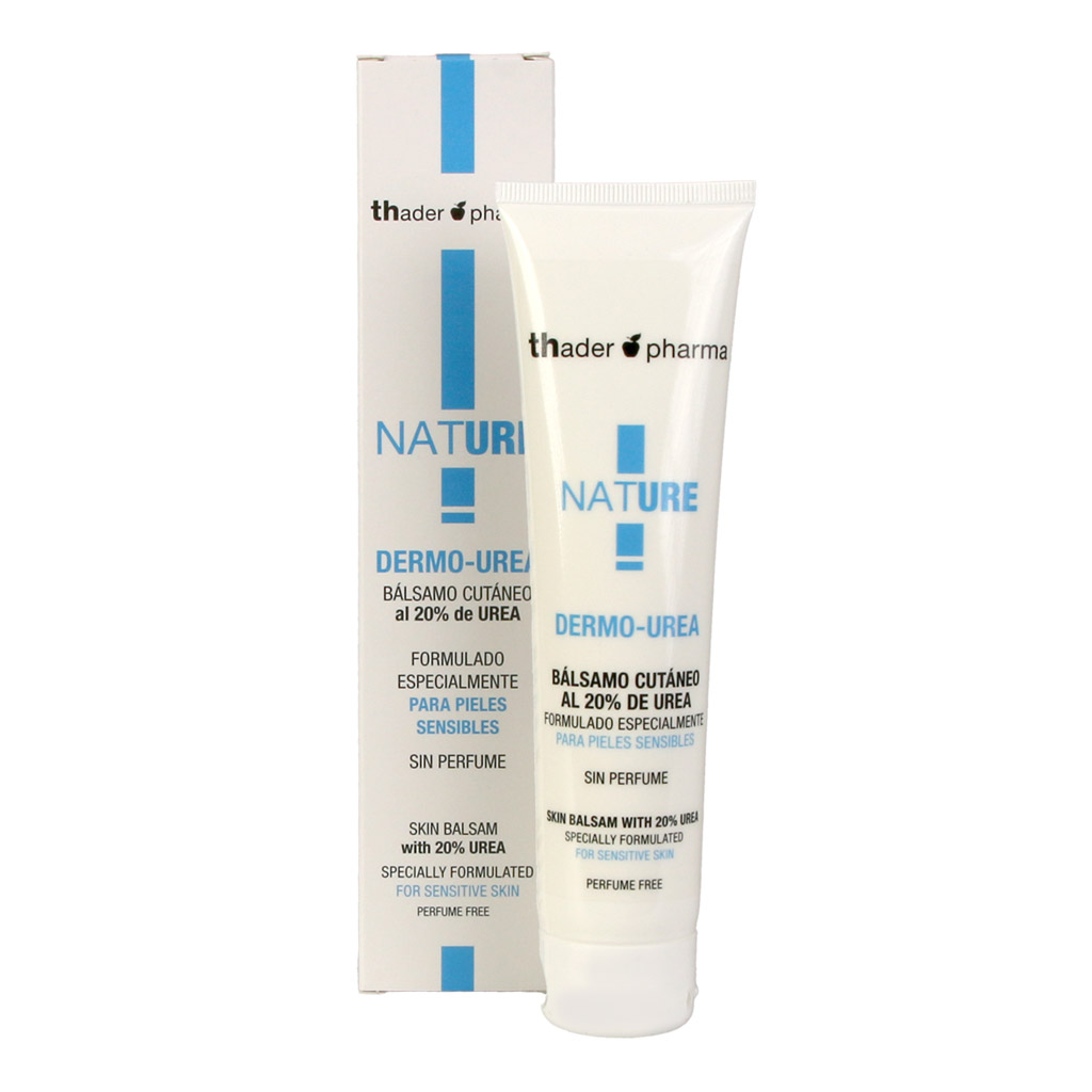 Thader Pharma Nature Dermo Urea Skin Balm 20% Urea Sensitive Skin Moisturizer Tube Perfume Free
