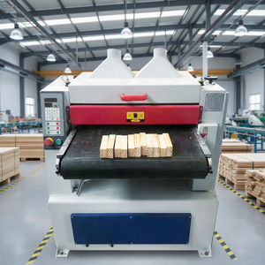 Machine à bois industrielle robuste pour le dégauchissage à une face avec tête <span class=keywords><strong>de</strong></span> coupe hélicoïdale spirale automatique - Product Image 1