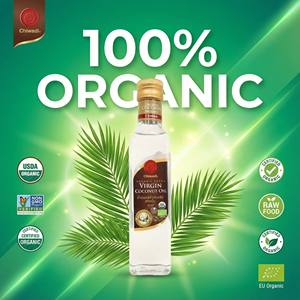 Aceite de Coco Virgen Orgánico Chiwadi 500ml. Aceite de Coco Puro Sin Químicos Hecho con Aceite MCT Orgánico para Dieta Keto y Piel Radiante - Product Image 2