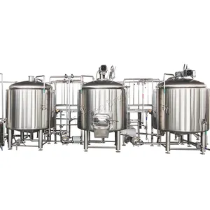 Equipo de elaboración de cerveza, microcervecería de 1000L por lote