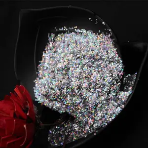 EAGLEGIFTS toptan 16oz renk değiştiren altıgen Bio Glitter toz kozmetik mat kızdırma holografik Shaker tıknaz Glitterer seti