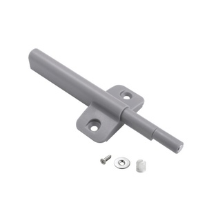 Loquet magnétique à ouverture par pression, mécanisme souple en POM gris et blanc pour armoires de cuisine, hôpitaux et entrepôts - Product Image 4
