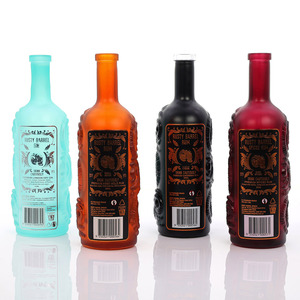 Botellas <span class=keywords><strong>de</strong></span> Vidrio Personalizadas <span class=keywords><strong>de</strong></span> 500ml <span class=keywords><strong>y</strong></span> 750ml con Pulverizador, Diferentes Colores para <span class=keywords><strong>Licor</strong></span>, Vino, Whisky, Vodka, Brandy, Tequila, Botellas Vacías <span class=keywords><strong>de</strong></span> Vidrio Flint - Product Image 6