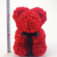 Ours en Roses en Mousse/PE Populaire et Haut de Gamme, Vente en Gros, Incluant Boîtes Cadeaux pour la Saint-Valentin