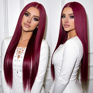 Extensions de cheveux en fibres synthétiques Kanekalon Futura LF haute température, double trame, lisses comme des baguettes, résistantes à <span class=keywords><strong>la</strong></span> chaleur - Product Image 4