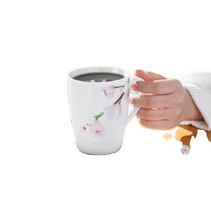 <span class=keywords><strong>Mug</strong></span> en <span class=keywords><strong>porcelaine</strong></span> <span class=keywords><strong>fine</strong></span> 10oz-11oz, <span class=keywords><strong>mug</strong></span> à café au design classique, compatible lave-vaisselle et micro-ondes, sans danger pour les aliments - Product Image 5