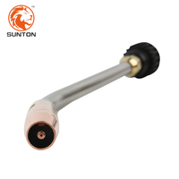 Torche de soudage robotisée ST de haute qualité CuCrZr MTB500i à col de cygne, 22 degrés, refroidie au gaz, pour bras de soudage automatisé, pièces de rechange