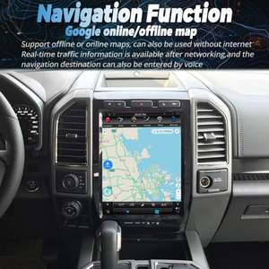 <b>Android</b> 11 Vertical Big Screen for Ford Raptor F150 F250 F350 F450 F650 2015 - 2019 Car Radio Multimedia Stereo Video Player GPS - Product Image 2