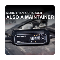 Chargeur de batterie de voiture automatique 12V certifié CE IP65, chargeur de batterie de moto avec fonction de réparation de batterie