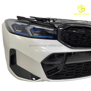 สำหรับ <span class=keywords><strong>BMW</strong></span> ซีรีส์ 3 G20 G28 ชุดกันชนครบชุด กระจังหน้า พัดลมหม้อน้ำ ไฟหน้า LED ไฟตัดหมอก สเกิร์ตหน้า ช่องระบายอากาศหน้า ชิ้นส่วนด้านหน้า - Product Image 2