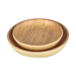 Bol à salade en mélamine de bambou léger, pour le camping, la cuisine, le comptoir, style moderne, pour la conservation des fruits, décoratif, arrondi - Product Image 3