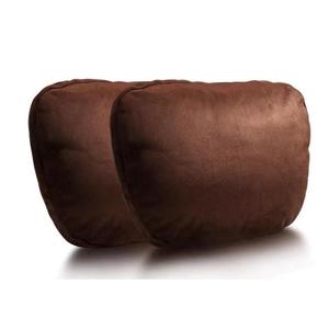 Appui-tête et taille en cuir perforé Mercedes <span class=keywords><strong>Maybac</strong></span> personnalisés Oreiller de cou de voiture réglable Appui-tête de siège en daim pour les longs trajets - Product Image 6