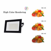Projecteur LED 50W à haute luminosité 5000LM 220-240V CE ERP IP65 pour éclairage extérieur commercial, vente directe d'usine