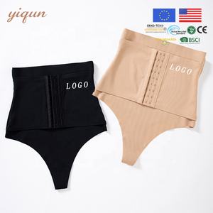 YiQun <span class=keywords><strong>Corset</strong></span> gainant personnalisé pour femme, culotte taille haute sans couture, effet <span class=keywords><strong>ventre</strong></span> <span class=keywords><strong>plat</strong></span>, gaine amincissante pour femme - Product Image 1