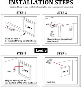 Looife Modern 12x16 Inch Single Panel <strong>Peacock</strong> Branch Canvas Print Wall Art Framed Picture <strong>Painting</strong> For Home Decor For Living - Product Image 4