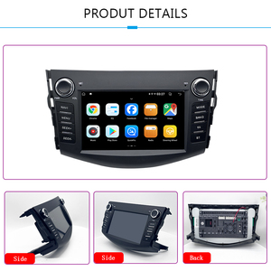 เครื่องเล่นดีวีดีมัลติมีเดียสำหรับรถยนต์<span class=keywords><strong>15</strong></span>แอนดรอยด์ RAV4 <span class=keywords><strong>8</strong></span>คอร์ระบบนำทาง GPS WIFI 4G ซิมการ์ด CarPlay หน้าจอสเตอริโออัตโนมัติ - Product Image 5