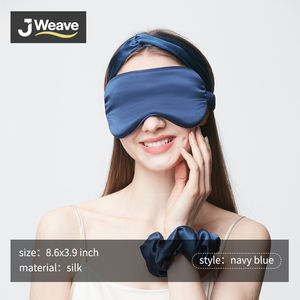 Set Masker Mata dan sarung bantal hadiah tidur mewah aksesoris Masker Mata sutra murbei 100% - Product Image 6