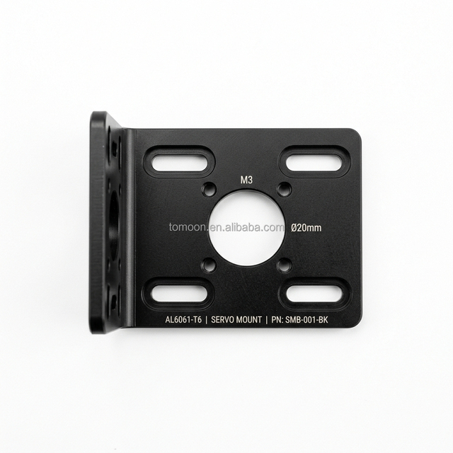 Custom CNC Aluminum Servo Motor Mount Bracket